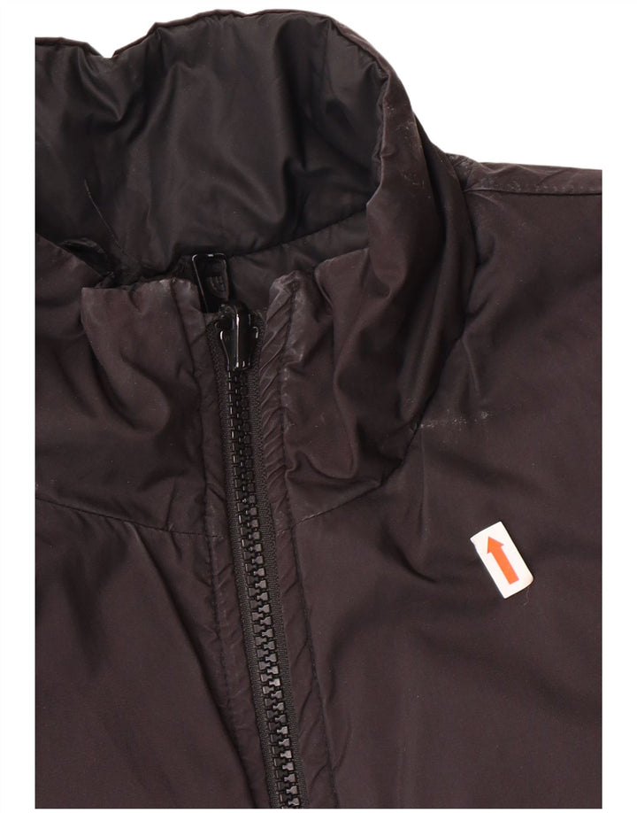 The North Face ženski reverzibilni podstavljeni kaput UK 12 Srednji crni najlon