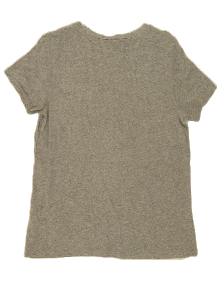 LEVI'S Womens T-Shirt Top UK 12 Medium Grey Vintage Levi's and Second-Hand Levi's from Messina Hembry 