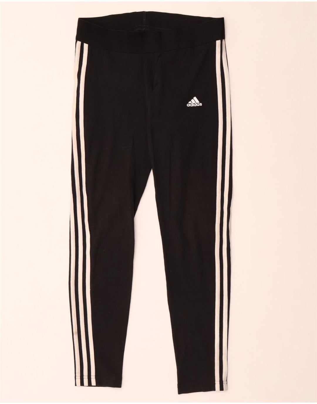 Ženske tajice ADIDAS UK 12/14 Srednje crni pamuk