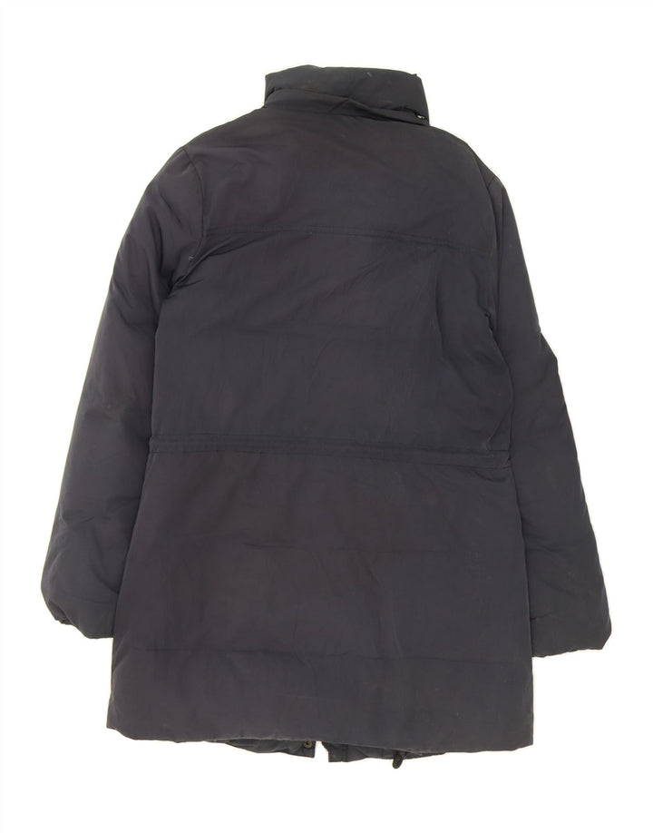 LEE Womens Padded Coat UK 6 XS Navy Blue Polyamide Vintage Lee and Second-Hand Lee from Messina Hembry 