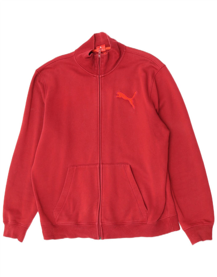 Puma muška trenirka gornja jakna XL bordo pamuk