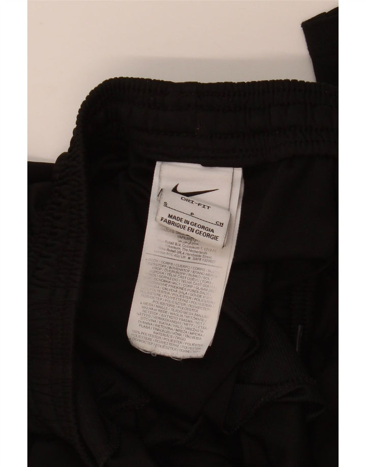 Nike muške Dri Fit hlače za trenirku male crne poliesterske