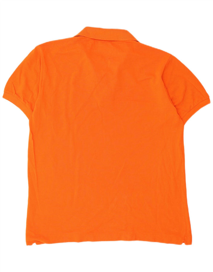 Lacoste muška polo majica veličine 4 srednje narančasta pamuk