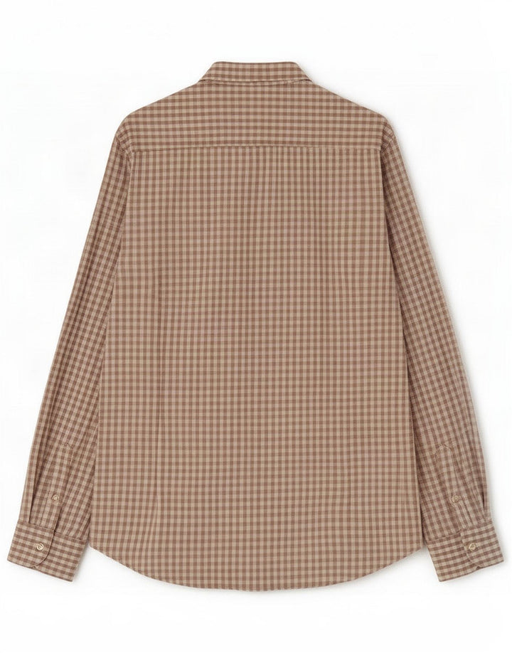 Massimo Dutti muška uska košulja XL Sivi gingham