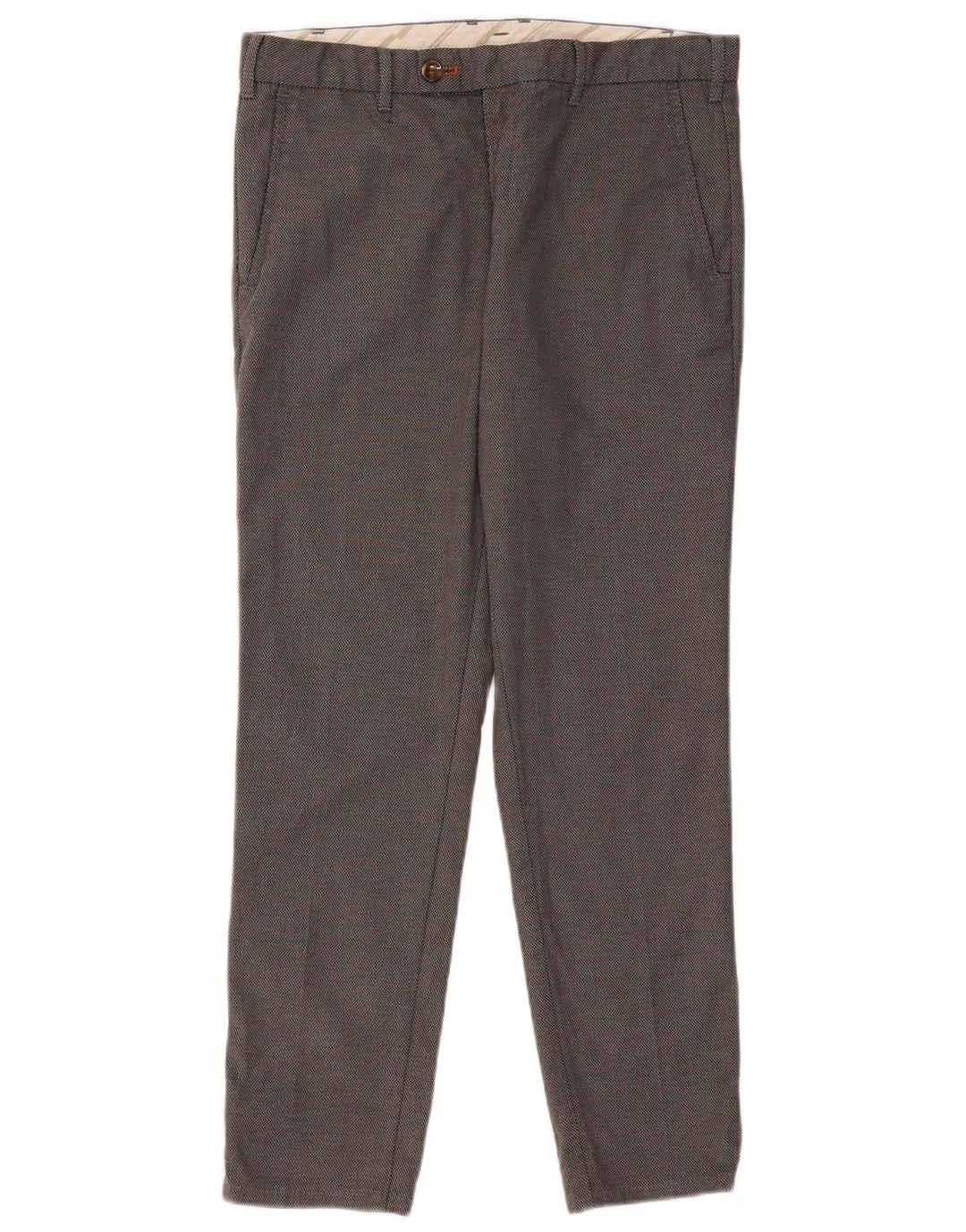 ZARA muške hlače uskog odijela EU 42 velike W32 L28 sive houndstooth