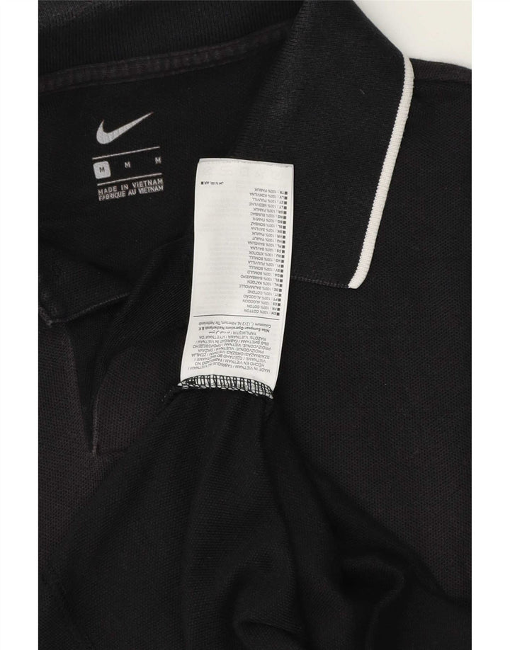 Nike muška polo majica srednje crne pruge, pamuk