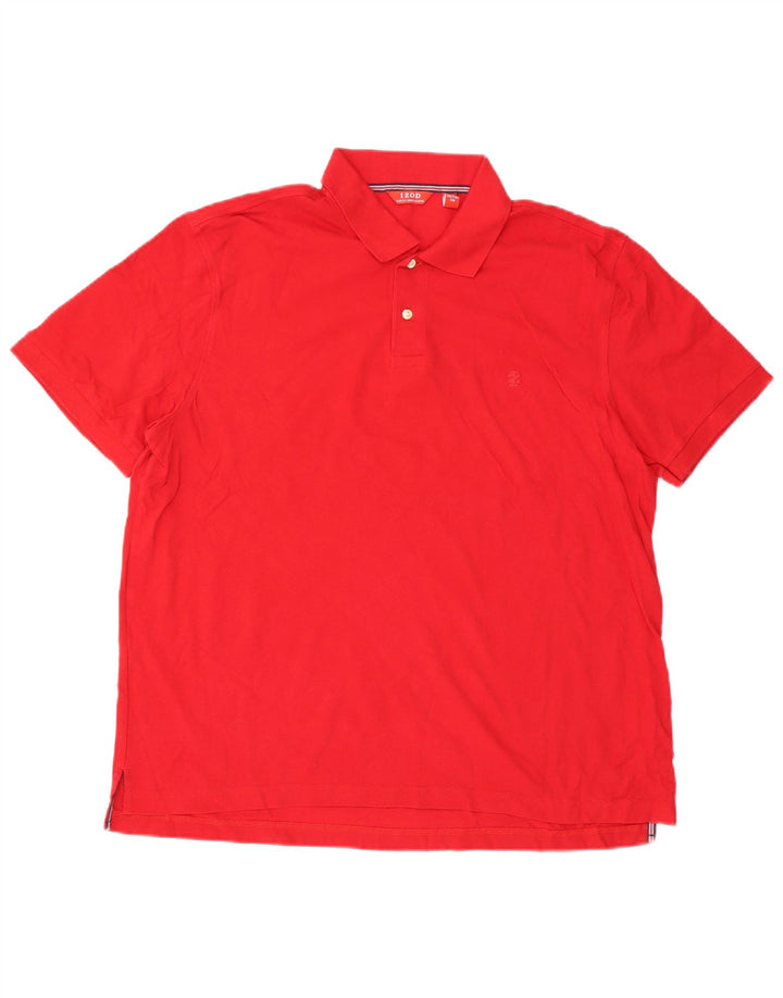 IZOD muška polo majica 2XL crvena pamuk