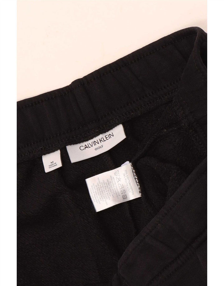 Calvin Klein muške golf trenirke Hlače Joggers Srednji crni pamuk