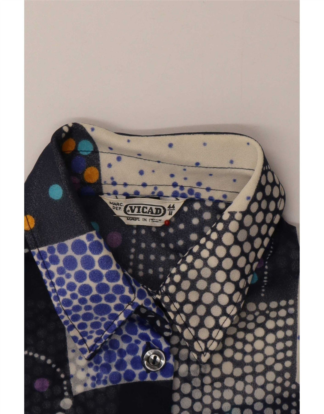 Vintage ženska košulja bluza IT 44 Medium Multicolored Patchwork