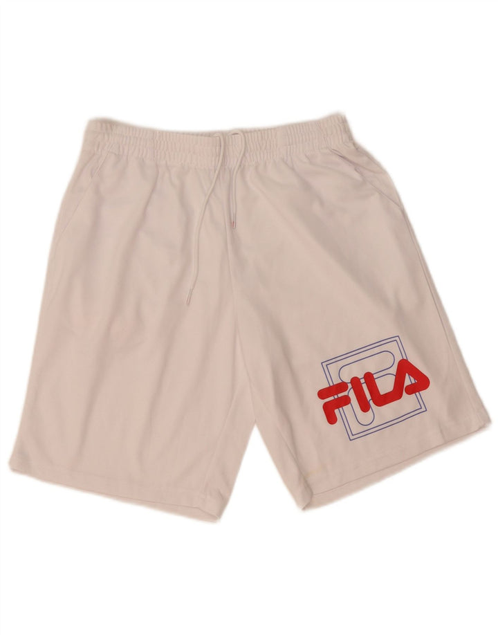 Fila muške sportske kratke hlače XS s bijelim poliesterom