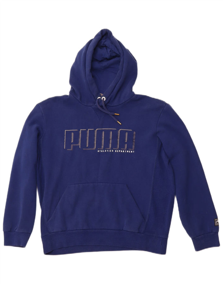PUMA muška majica s kapuljačom srednje tamnoplave boje