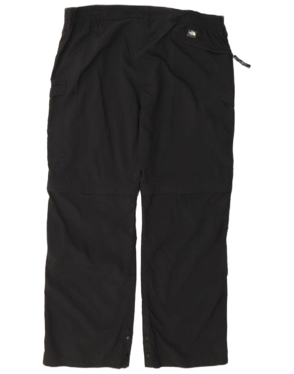 The North Face ženske ravne kargo hlače Large W34 L29 crni najlon