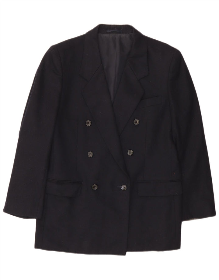 Aquascutum muška jakna s dvostrukim kopčanjem UK 36 Mala tamnoplava