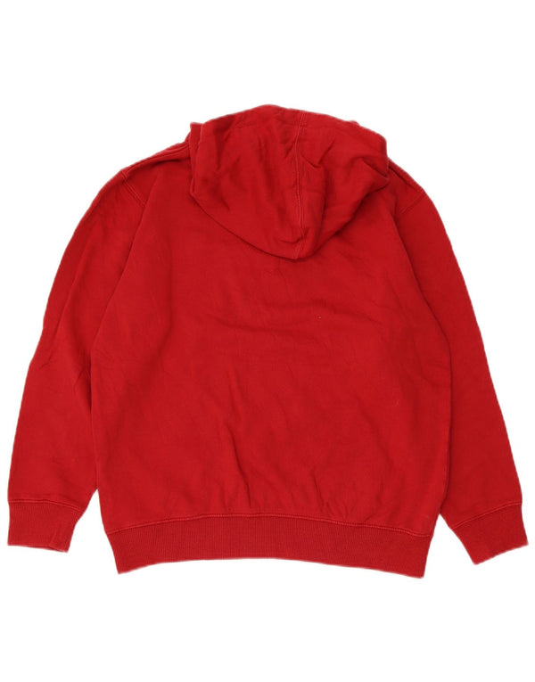 Vans Boys majica s kapuljačom s kapuljačom 10-11 godina srednje crvene boje
