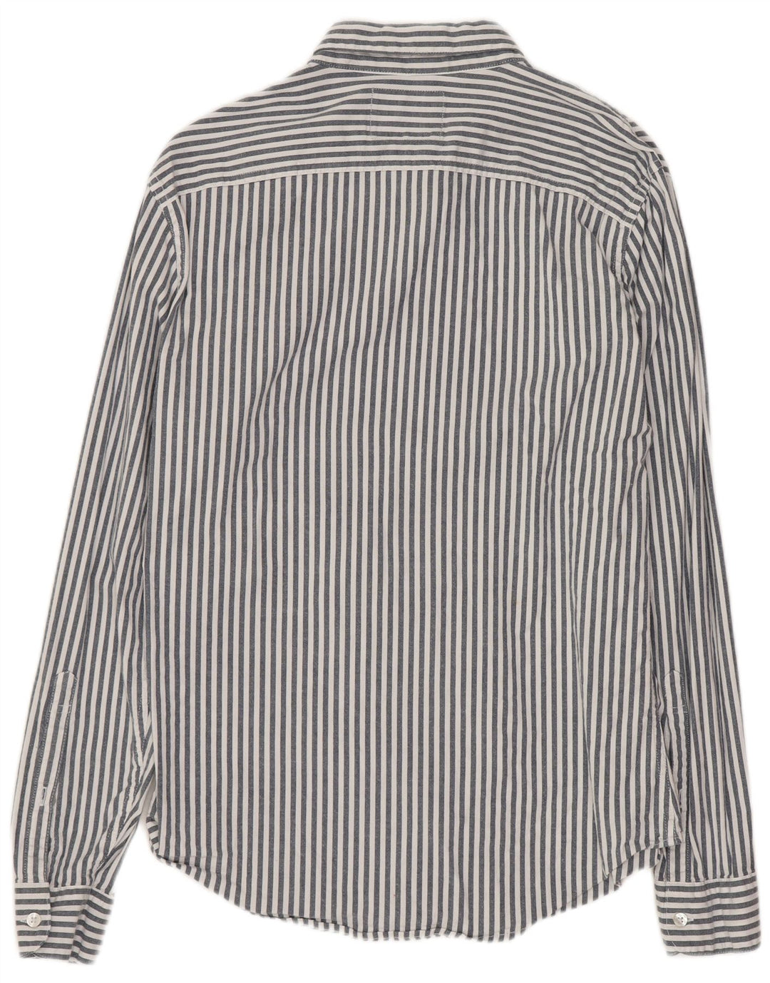 HOLLISTER Muška košulja Muscle Srednje sivi pamuk na pruge