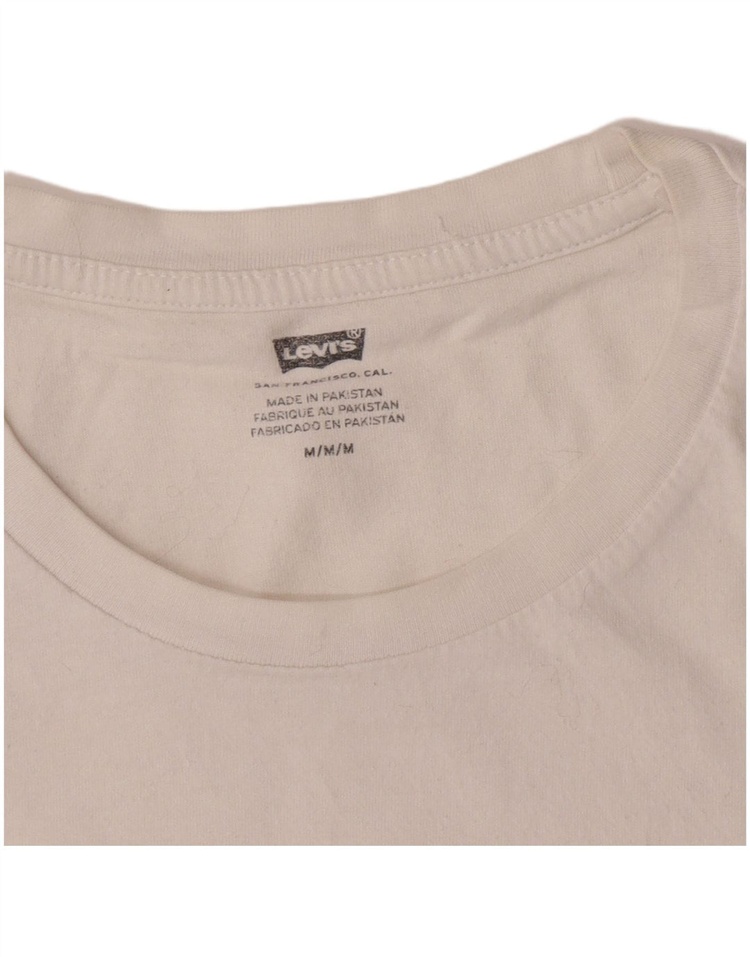 Levi's muška majica kratkih rukava s grafičkim motivima srednje bijele boje