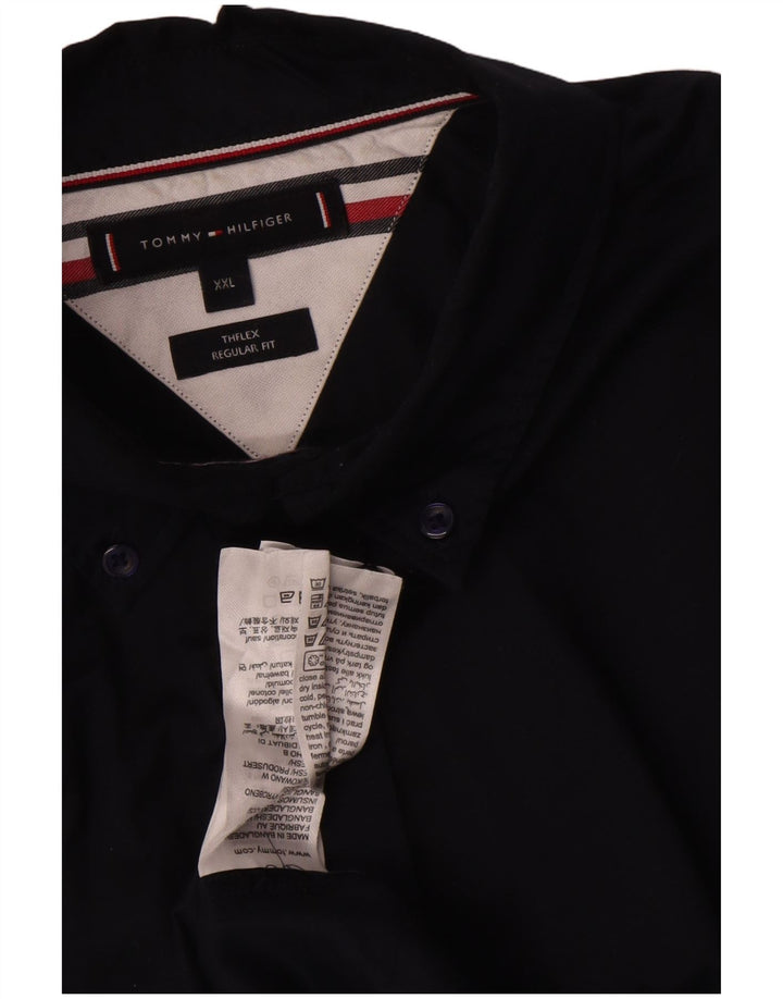Tommy Hilfiger muška košulja standardnog kroja 2XL tamnoplavi pamuk