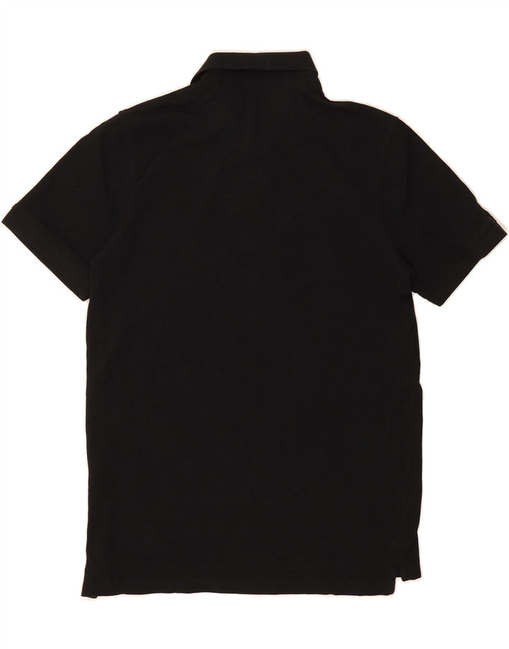 JACK & JONES Mens Polo Shirt Medium Black Cotton Vintage Jack & Jones and Second-Hand Jack & Jones from Messina Hembry 