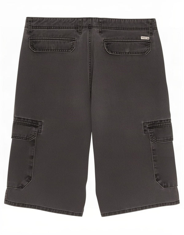 Wrangler muške kargo kratke hlače Large W36 sivi pamuk