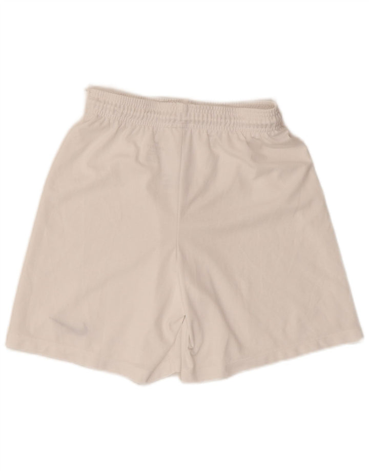 Nike Boys Dri Fit Sport Shorts 12-13 Years Large White Poliester
