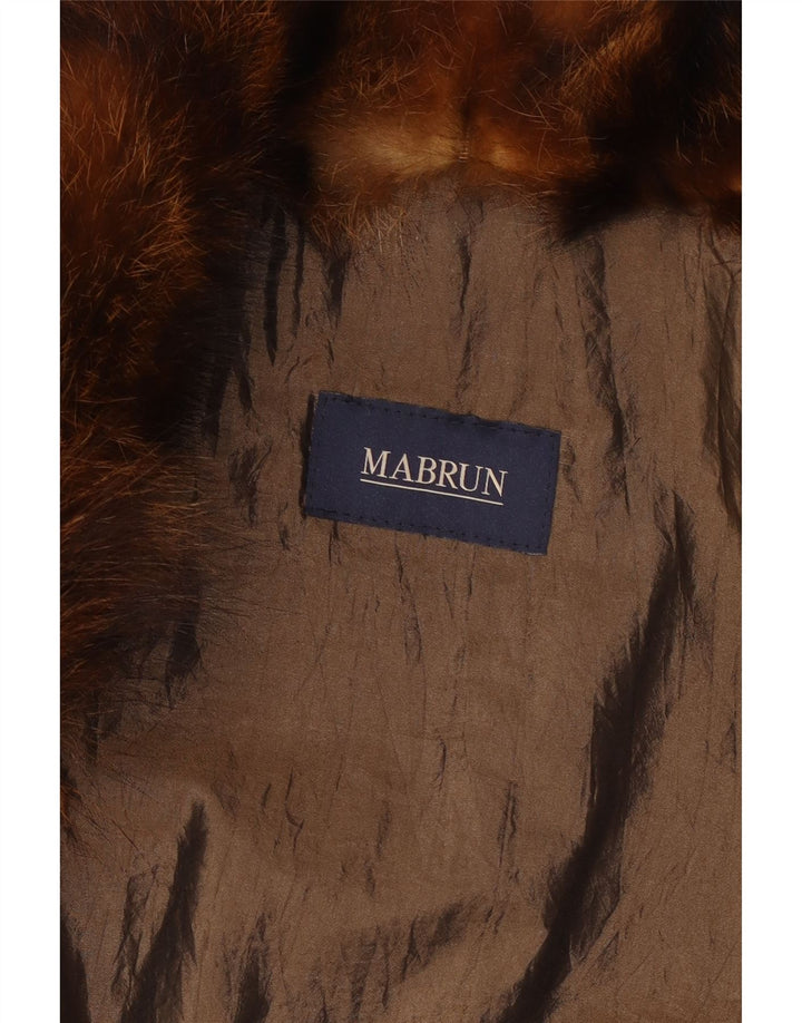 Mabrun ženska kožna jakna IT 48 XL crna koža