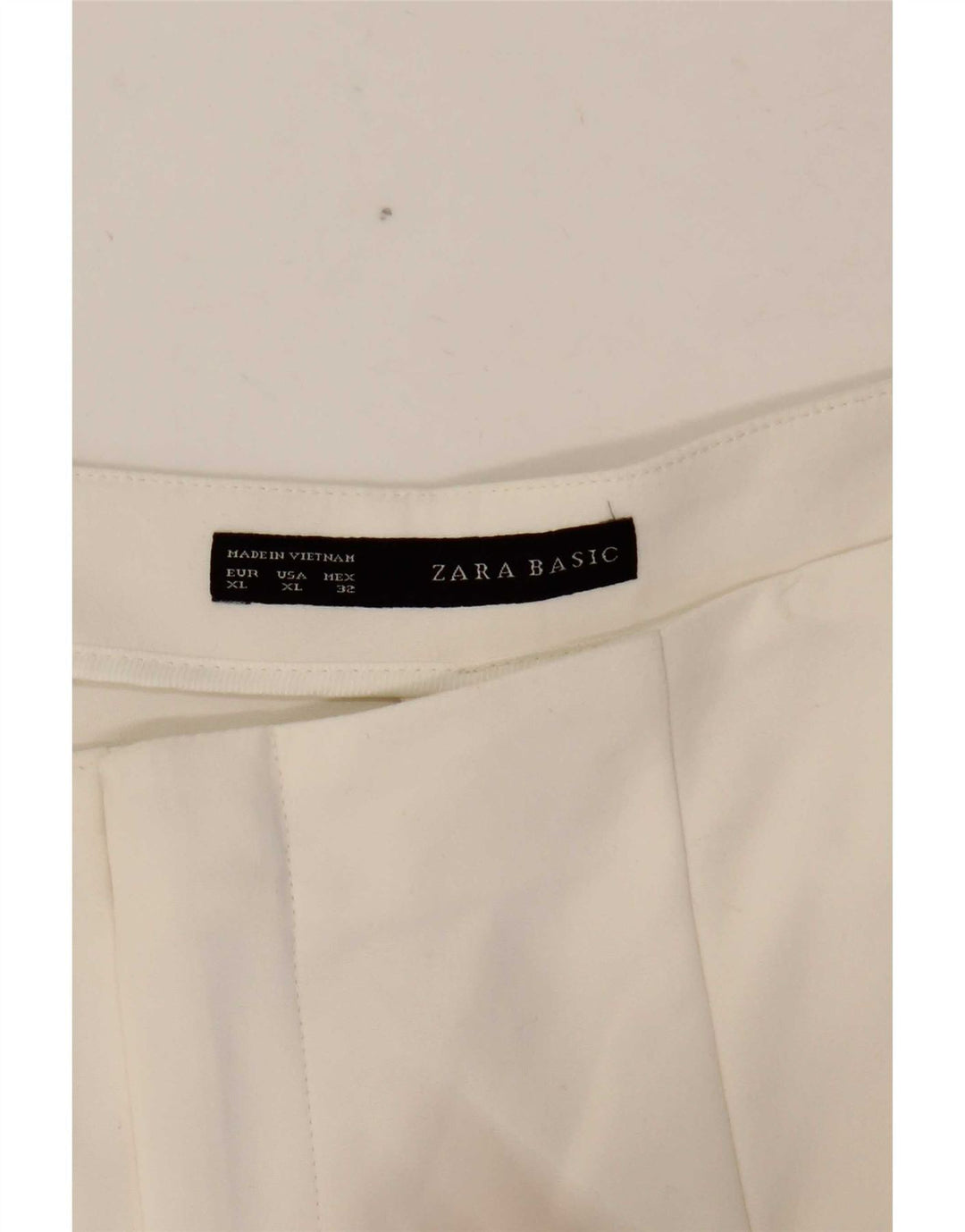 Zara ženske ležerne hlače XL W32 L32 Bijele