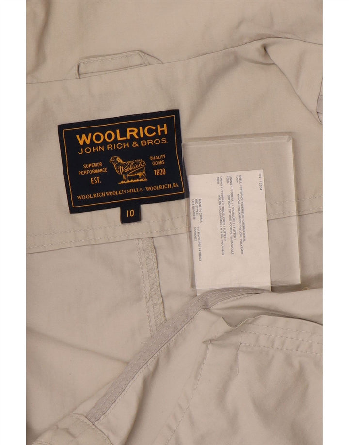 WOOLRICH Bomber jakna za djevojčice 9-10 godina sivi najlon