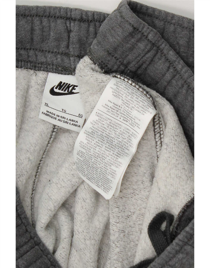 Nike muške trenirke Hlače XL sivi flekasti pamuk