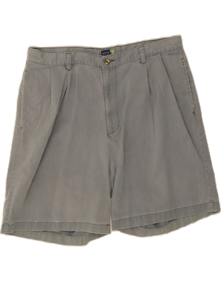 IZOD Womens Pegged Chino Shorts W38 2XL  Grey Cotton Vintage Izod and Second-Hand Izod from Messina Hembry 