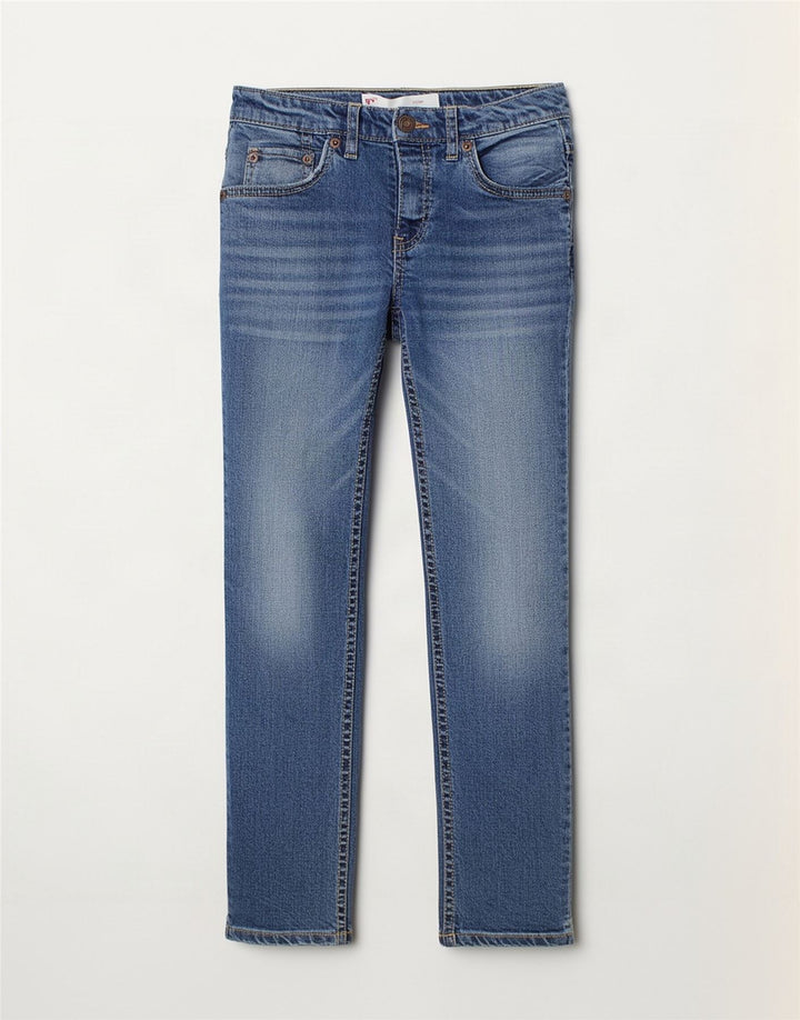 Levi's Boys 511 uske traperice 7-8 godina W22 L23 plavi pamuk