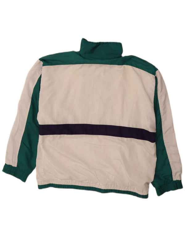 COSMOS muška gornja jakna trenirke UK 16 Large White Colourblock