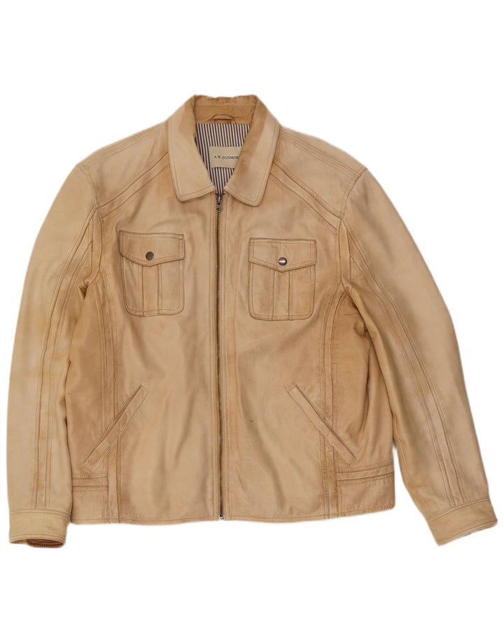 A.W.Dunmore muška kožna jakna UK 40 Large Beige