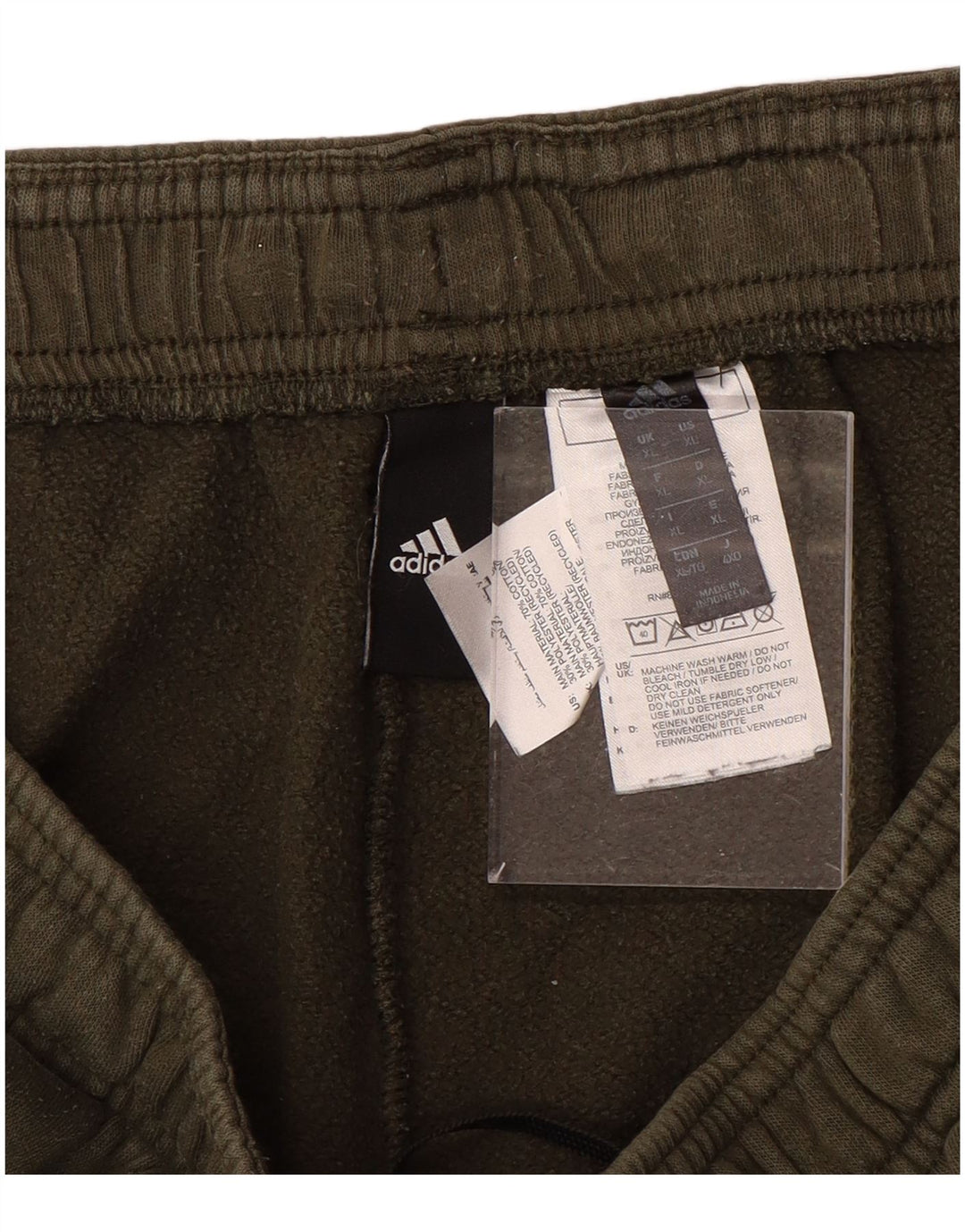 ADIDAS Muška trenirka Hlače Joggers XL kaki pamuk