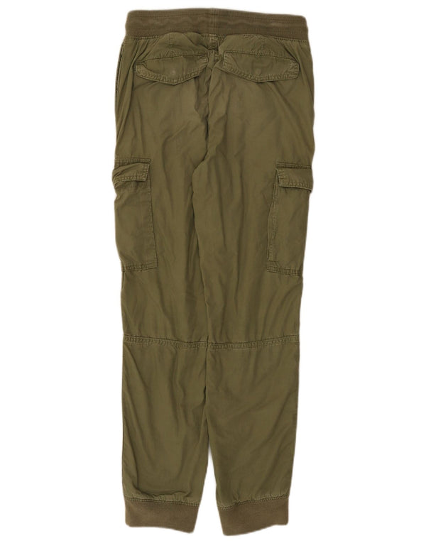 Gap Boys Joggers Cargo hlače 11-12 godina W26 L27 Zeleni pamuk