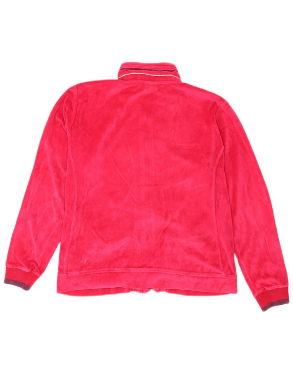 Champion ženska gornja jakna od trenirke od velura UK 14 Large Pink Sports