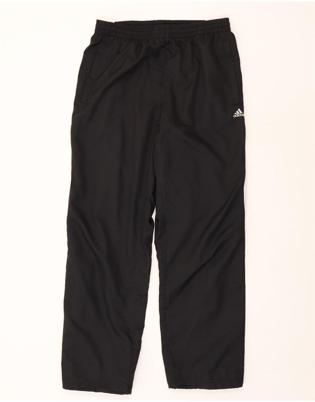 Adidas muške trenirke srednje crne poliesterske hlače