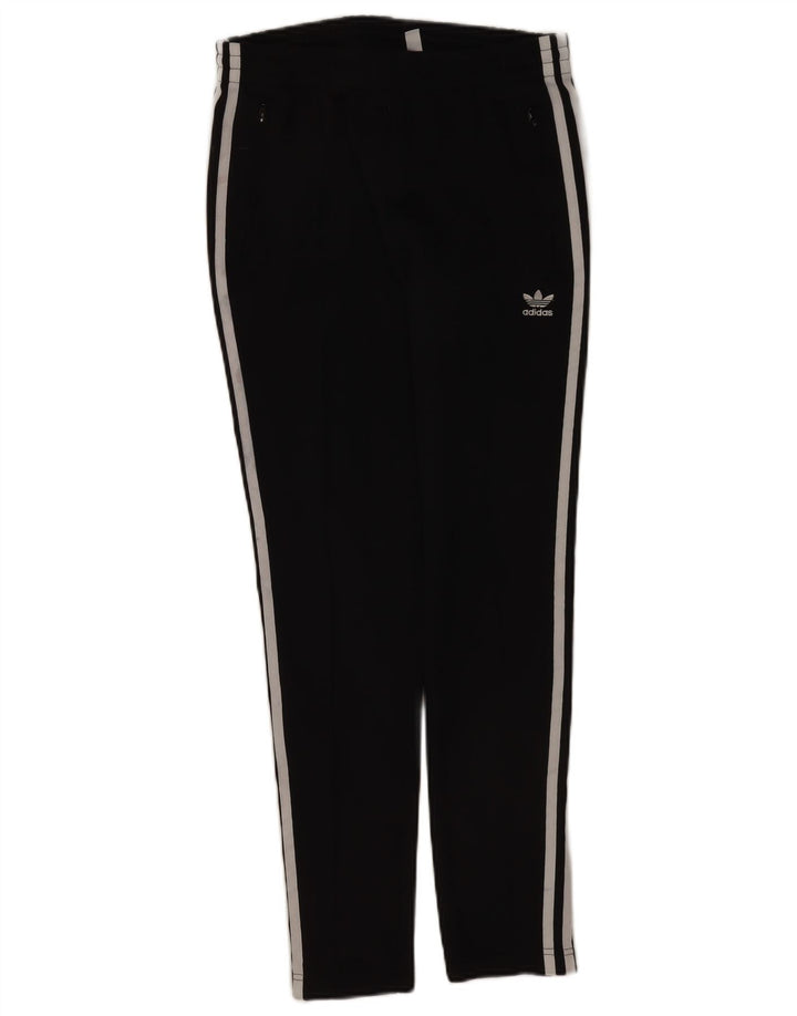 Adidas ženske hlače za trenirku UK 8 male crne poliesterske