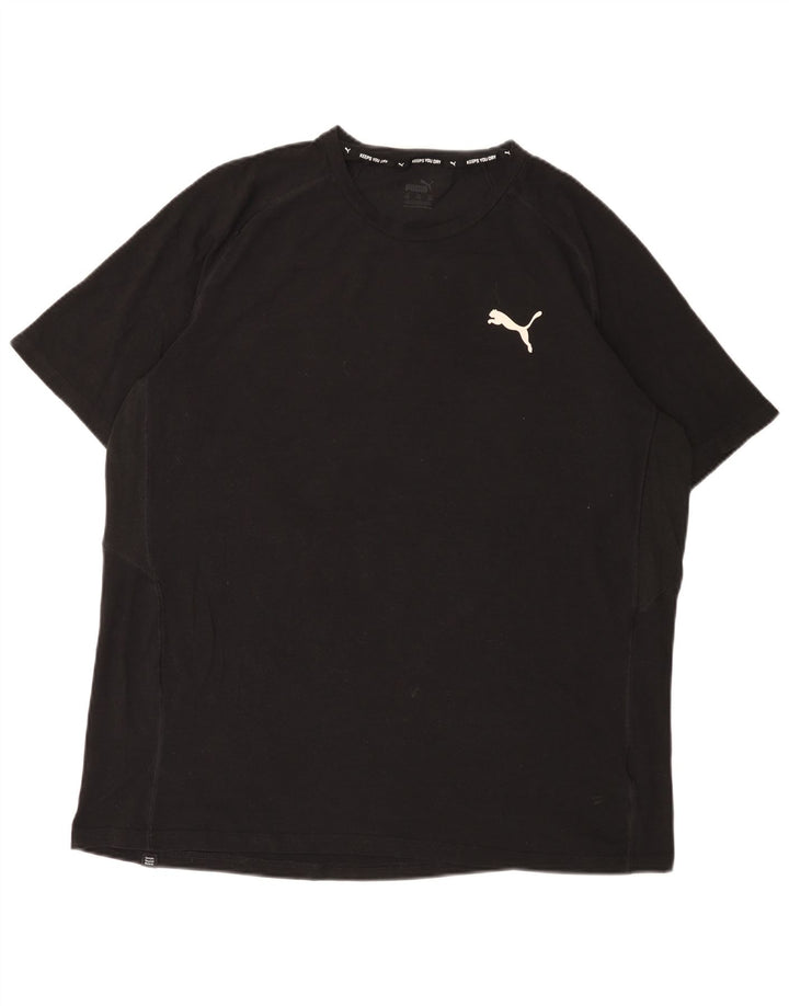 Puma muška majica kratkih rukava 2XL crni pamuk