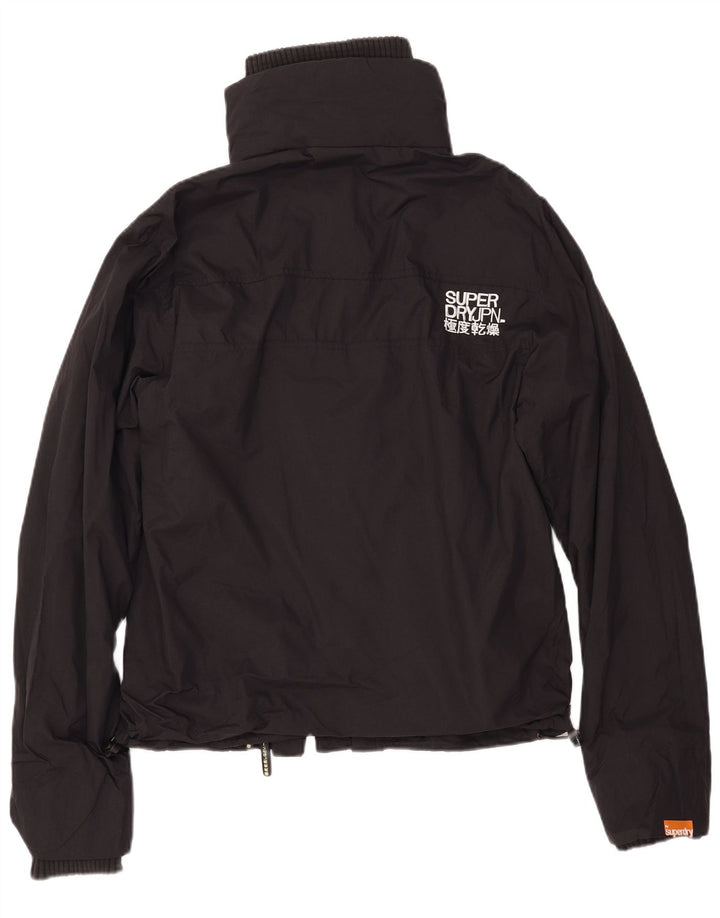 SUPERDRY ženska jakna vjetrovka UK 16 velika crna