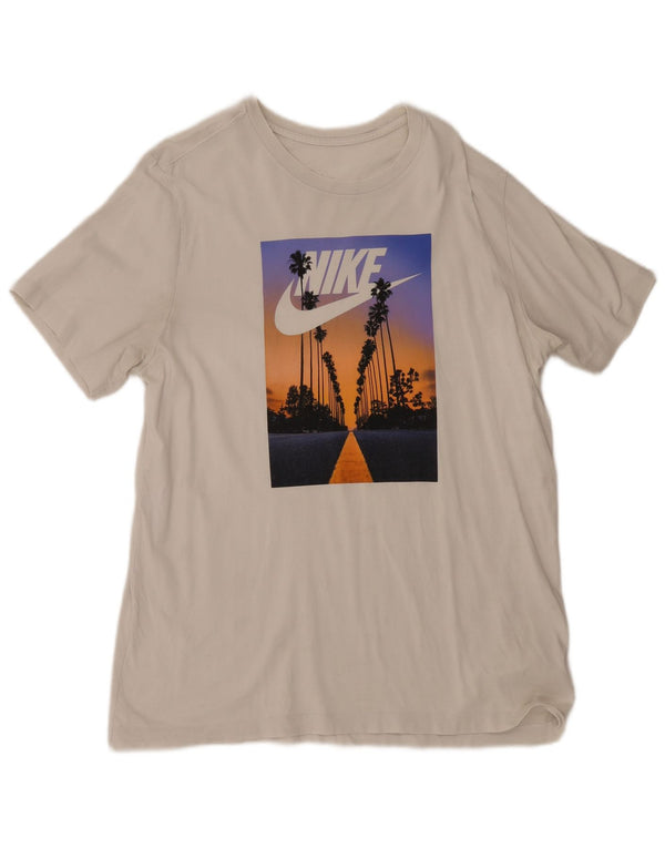 Nike muška majica s grafičkim motivima, veliki bijeli pamuk
