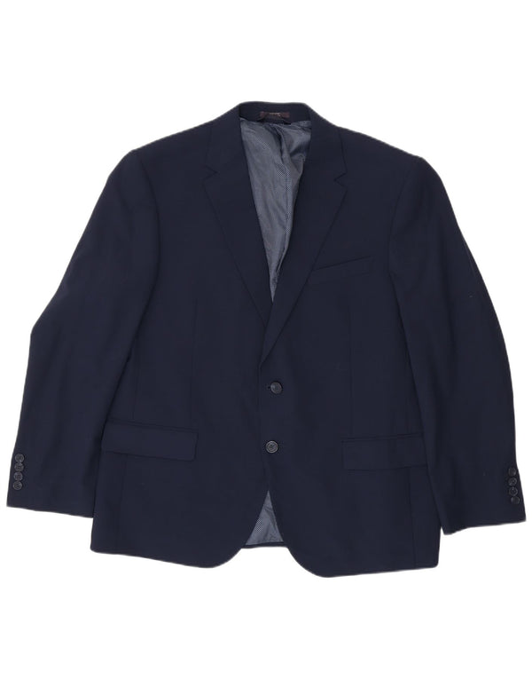 Marks & Spencer muška jakna sa 2 gumba UK 44 2XL tamnoplava vuna