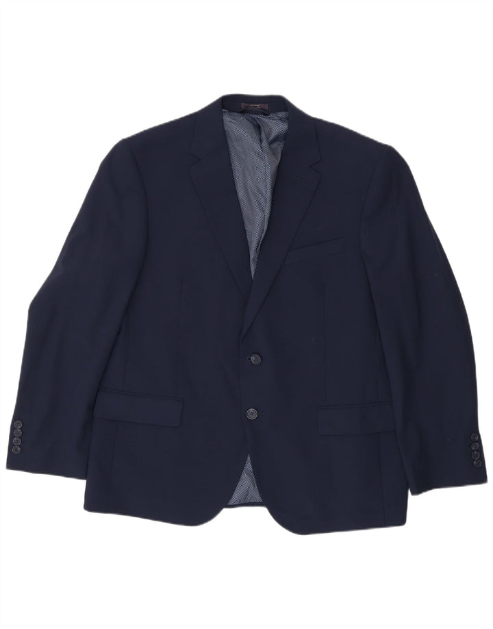 Marks & Spencer muška jakna sa 2 gumba UK 44 2XL tamnoplava vuna