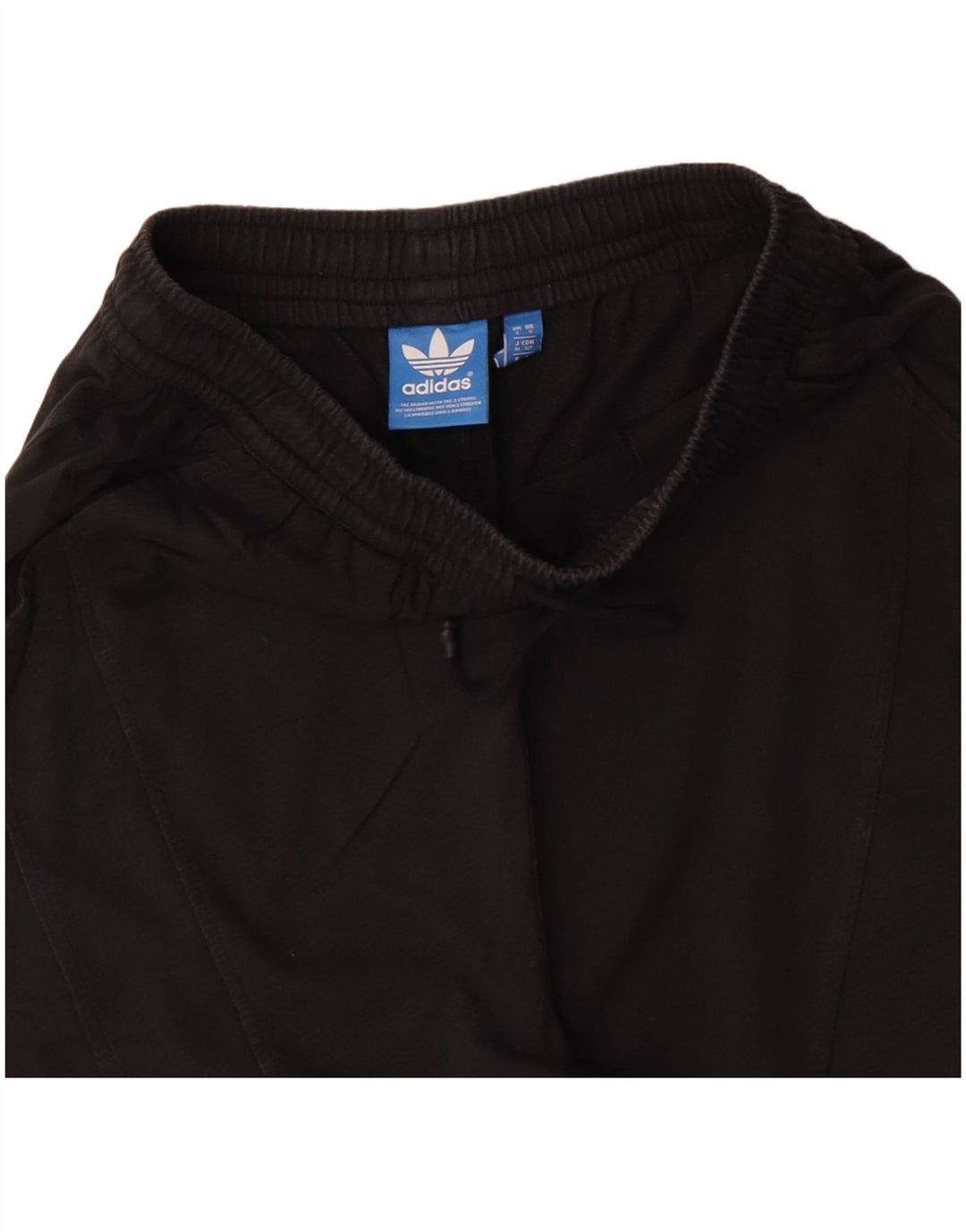 ADIDAS Muške sportske kratke hlače male crne pamučne boje