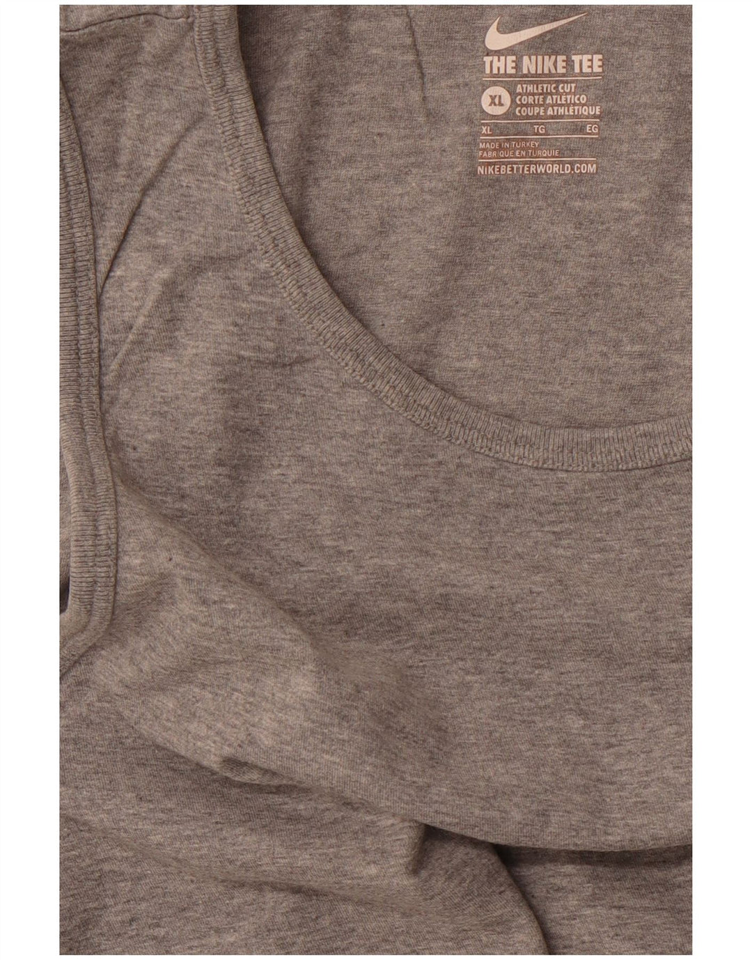 NIKE muški prsluk atletskog kroja XL sivi s pjegama