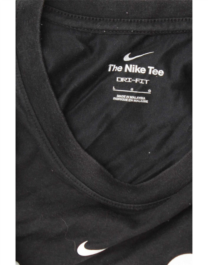 Nike Dri Fit majica kratkih rukava velika velika crna