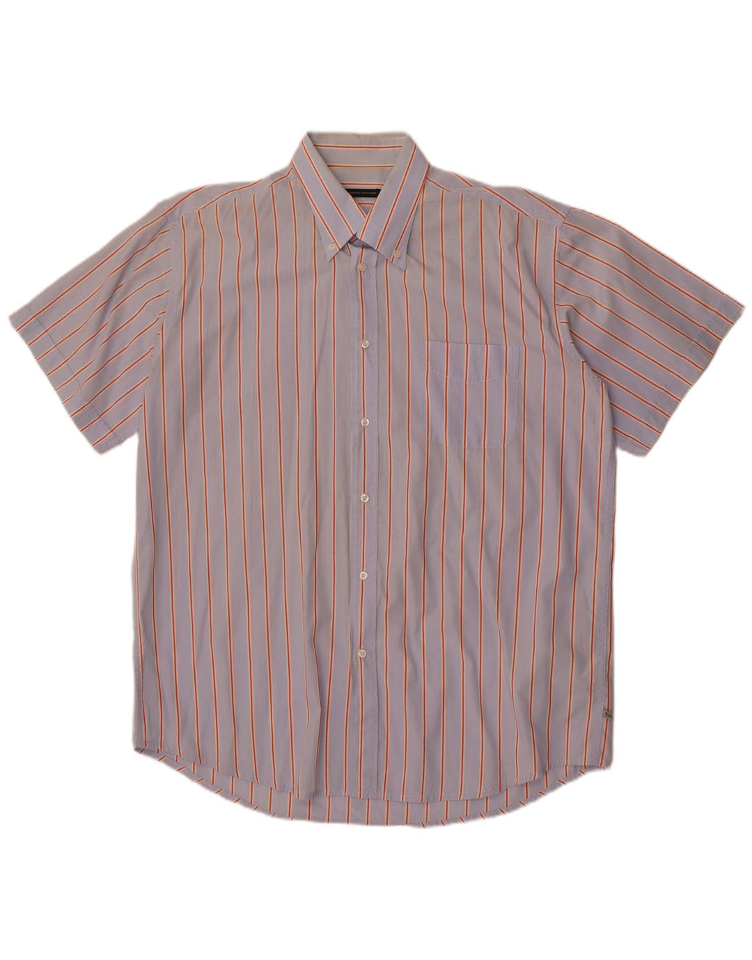 Sergio Tacchini muška košulja kratkih rukava 2XL pamuk na plave pruge