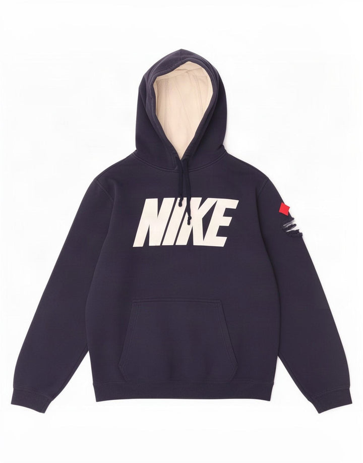 Nike muška majica s kapuljačom s kapuljačom srednje tamnoplava
