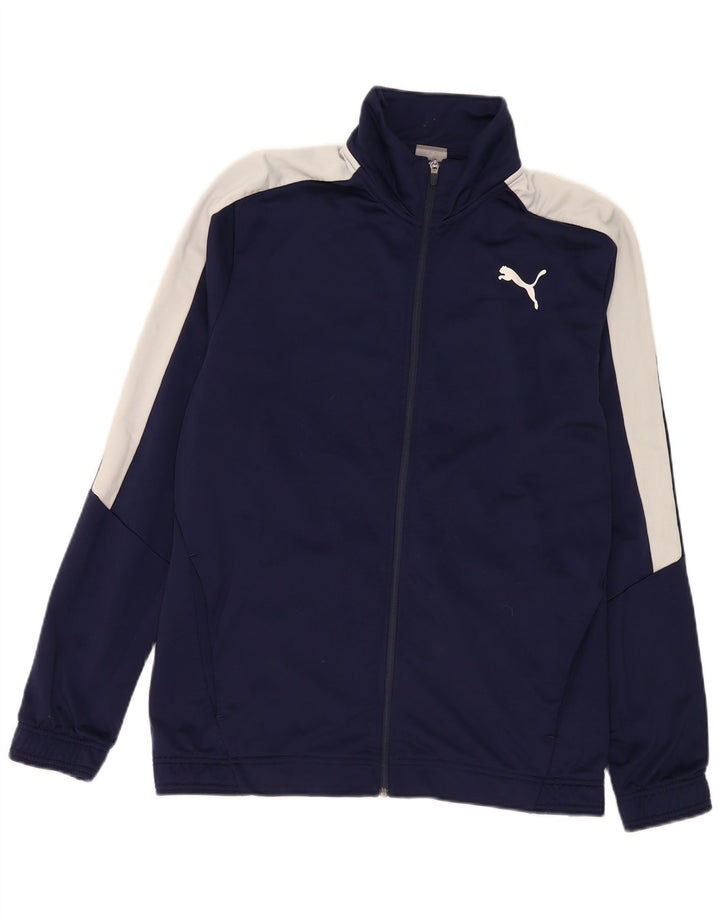 Puma muška trenirka gornja jakna 2XL tamnoplava boja