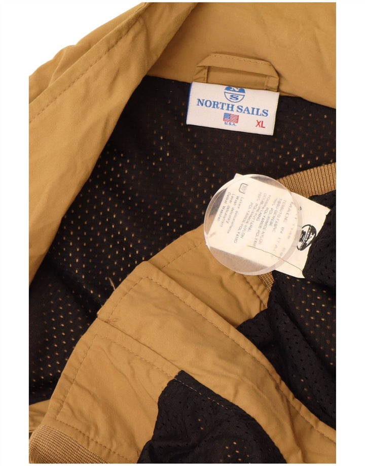 Muška bomber jakna North Sails UK 42 XL bež poliamid