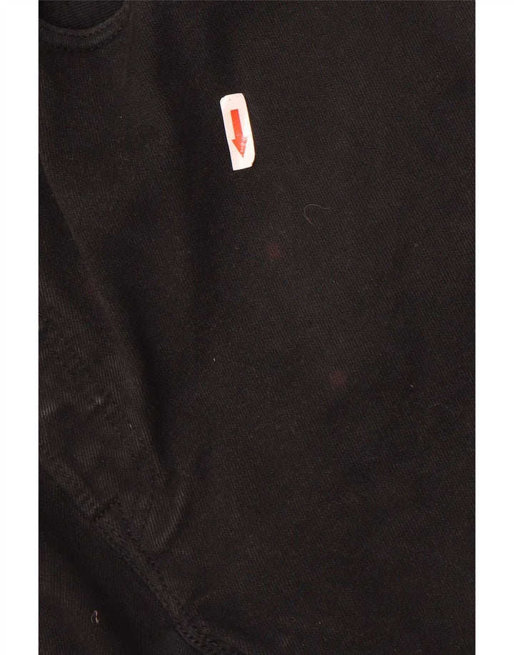 Levi's muške 501 ravne traperice W32 L34 crni pamuk